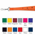 3/8" Trade Show Lanyard w/ J Hook